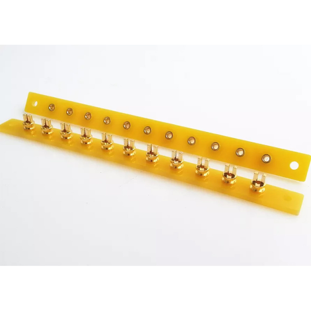 1PC EIZZ 23pins 24K Gold Plated Copper TURRET Guitar AMP TAG BOARD STRIP BOARD