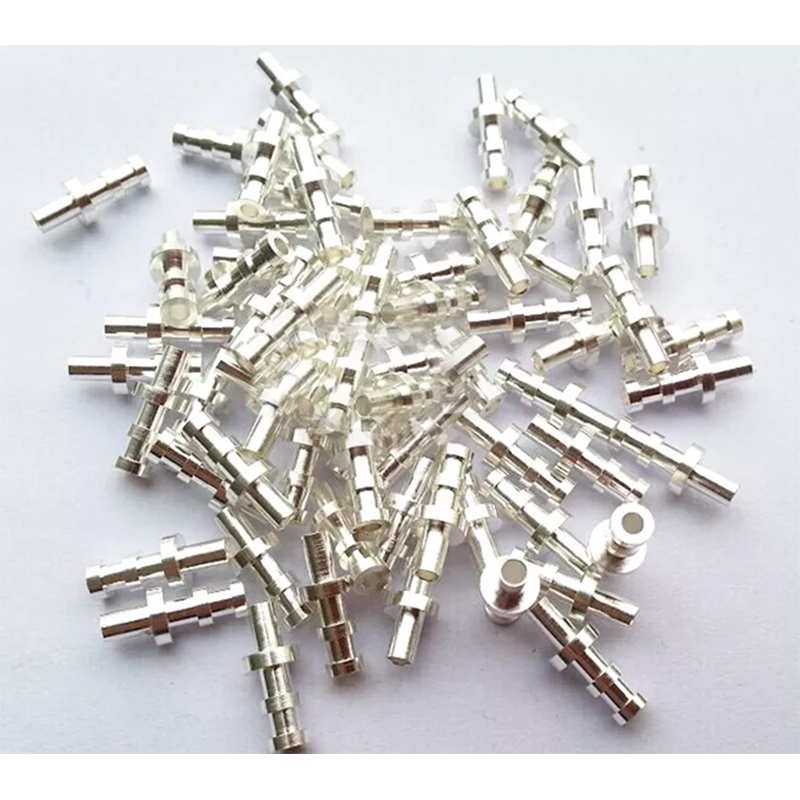 1PC Silver Plated Copper Turrets Posts Lugs FOR 3mm or 2mm Tube Guitar Amp Tag Board
