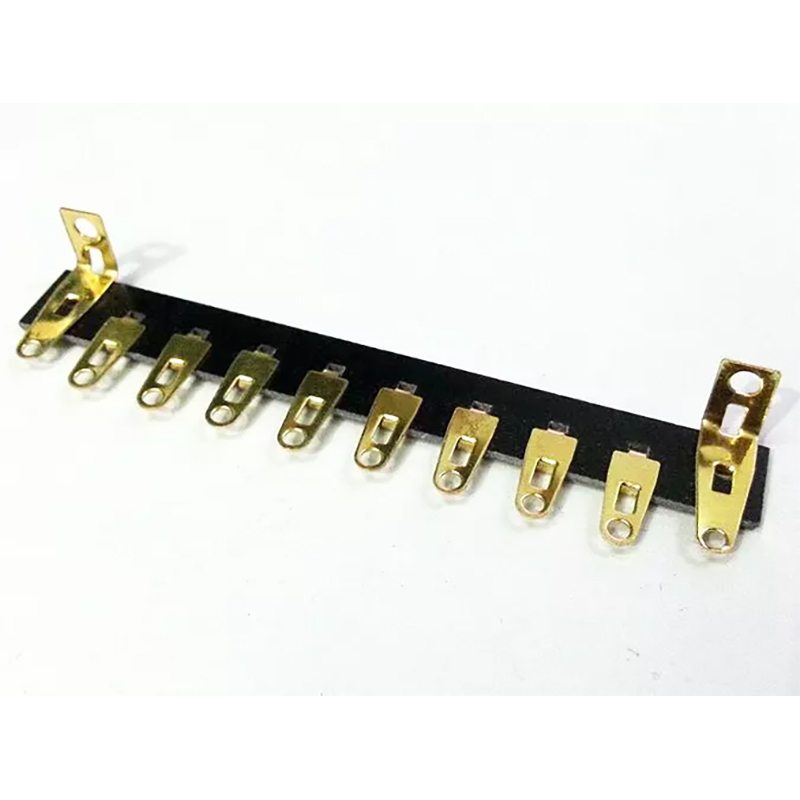 1PC Gold plated 10pins Tube Amp Terminal Strip Tag Board Turret Board FOR HIFI DIY