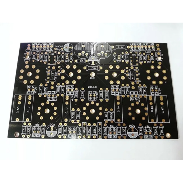 1 PC 12AX7 12AU7 EL34 Push Board PCB tube amplifier HIFI DIY