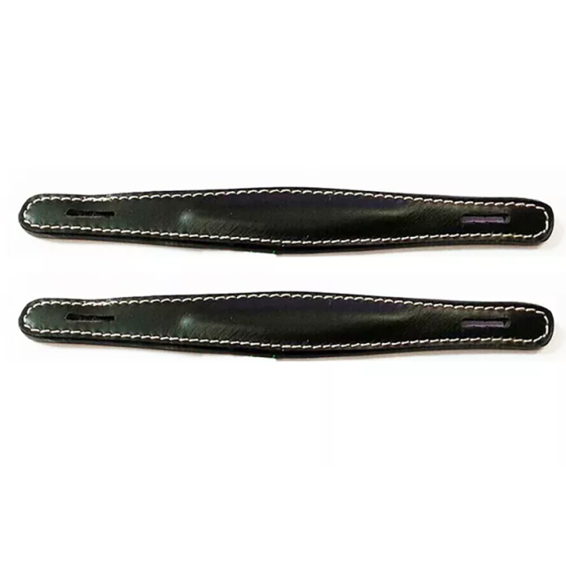 1PC Black color Raised Leather handle for Fend Guitar amplifier