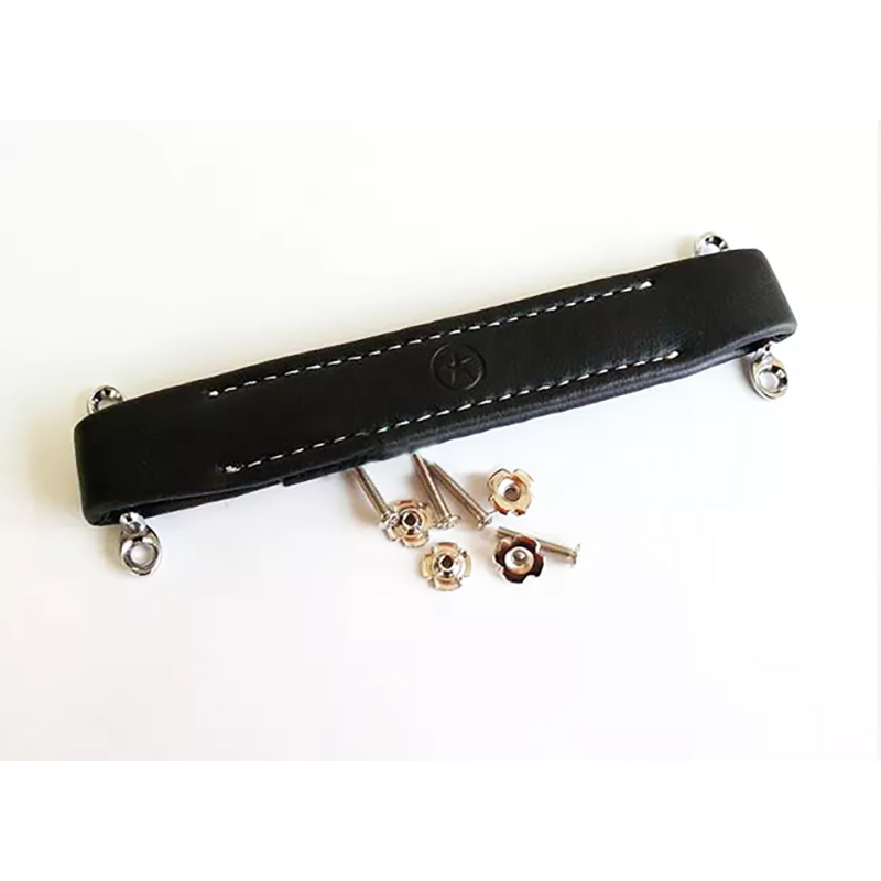 1PC Black star mark Leather handle for Fend Guitar amplifier