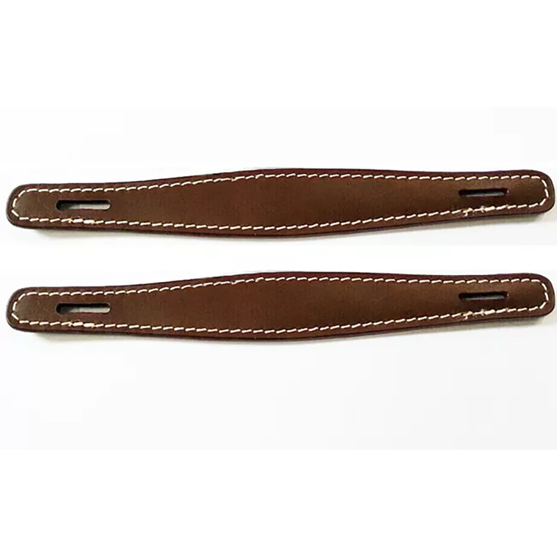 1PC Coffee color Flat Leather handle for Fend Guitar amplifier