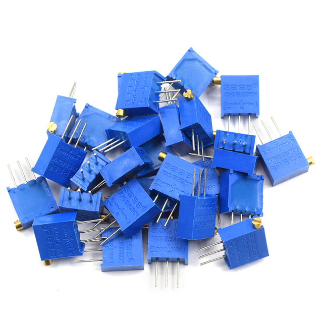 3296 3296X Potentiometer resistanceohm Trimpot Trimmer 1K 2K 5K 10K 20K 50K 100K 200K 500K 1M ohm 100R 200R 500R