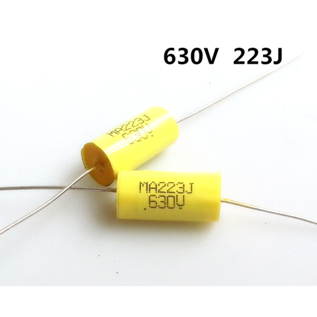 Audio DIY capacitor axial polyester film capacitor 630V 223 0.022 22000pf