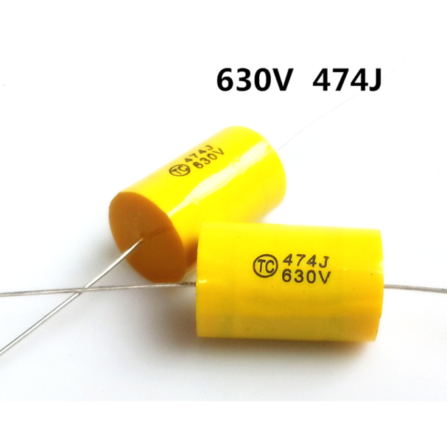 Audio DIY capacitor axial polyester film capacitor 630V 474 0.47UF 470NF