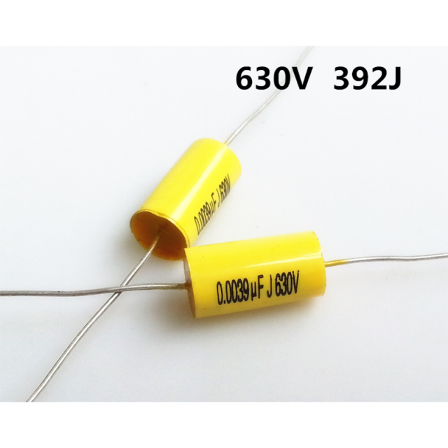 Audio DIY capacitor axial polyester film capacitor 630V 392 0.0039UF 3900Pf