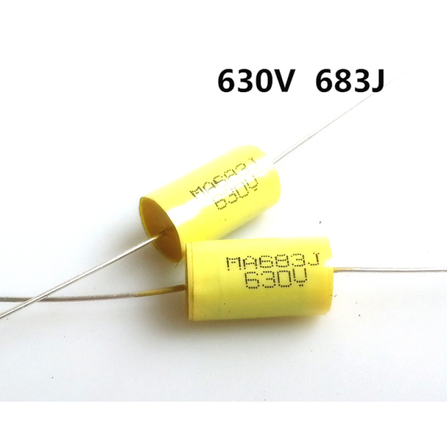 Audio DIY capacitor axial polyester film capacitor 630V 683 0.068uf