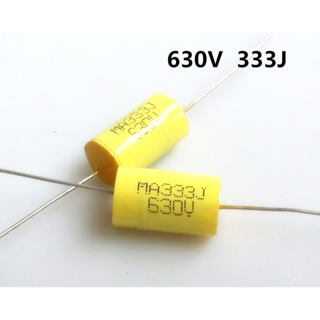 Audio DIY capacitor axial polyester film capacitor 630V 333 0.033UF