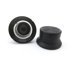 1PC 25X15mm Plastic AMP volume potentiometer Knob D type hole 6.0mm hole for HIFI AMP