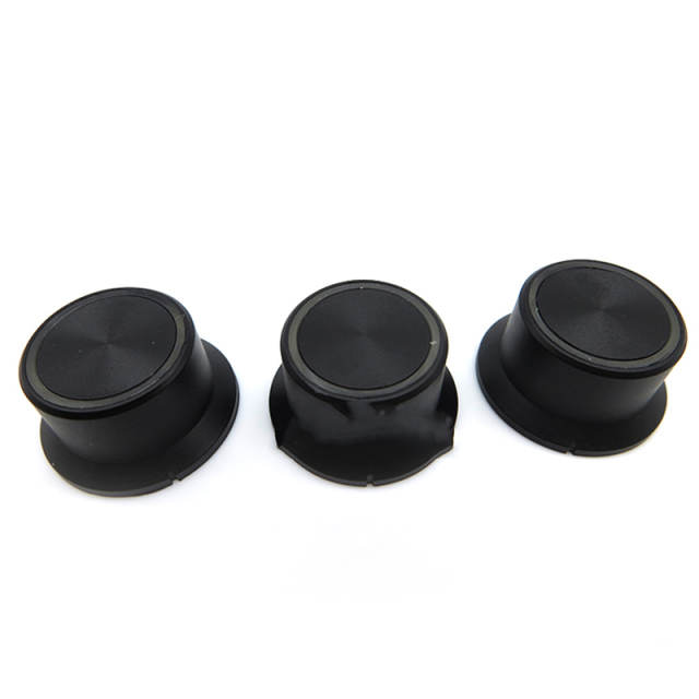 1PC 25X15mm Plastic AMP volume potentiometer Knob D type hole 6.0mm hole for HIFI AMP