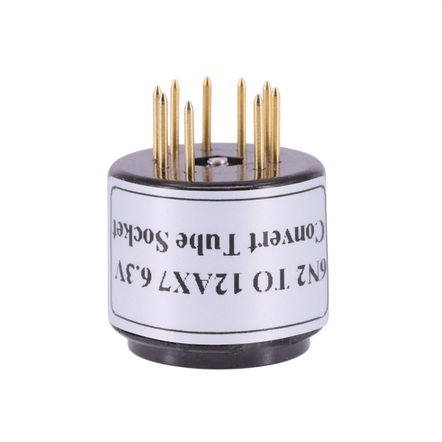 1PC 6922 6N2 TO 12AX7 ECC83 12AX7B 6.3V Bottom DIY Audio Vacuum Tube Adapter Socket Converter
