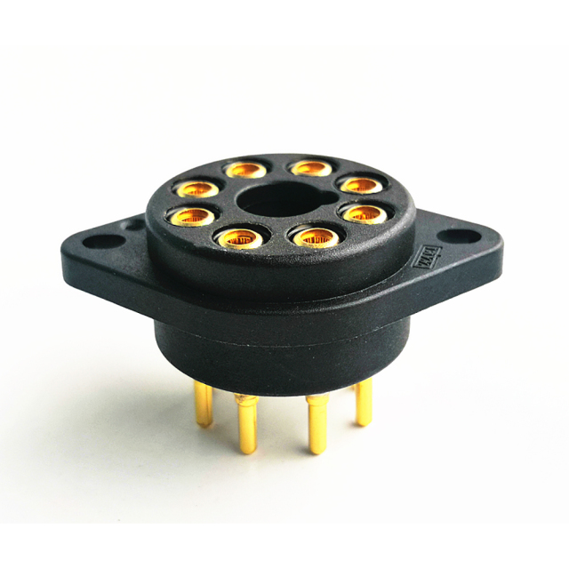 1PC EIZZ 4pin 8pin 9pin Tube Socket  Vacuum Tube Amplifier for KT88 300B EL34 12AX7 101D