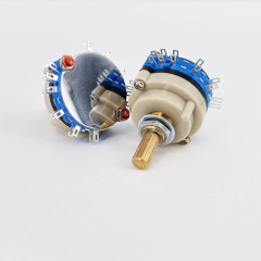 1PC 2 Layers 2 Pole 5steps ROTARY SWITCH Attenuator Pot Potentiometer Volume Control DIY