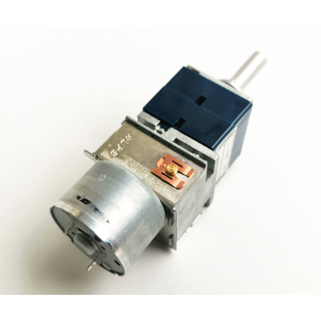ALPS RK27 Motor Potentiometer Double 10K 50K 100K 6pins HIFI DIY Round shaft