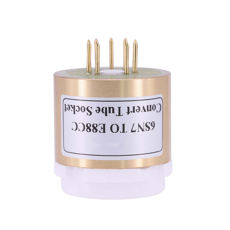 1PC White Ceramic CV181 6SL7 6N8P 6N9P 6SN7 TO ECC88 E88CC 6DJ8 6N2 6922 DIY Audio Vacuum Tube Amplifier Convert Socket Adapter
