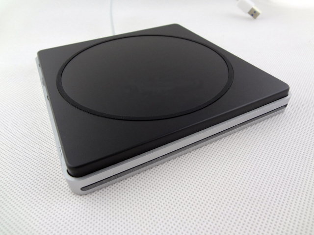 USB 3.0 External Slot Load Enclosure Case For Slot Load CD DVD-RW Blu-ray Drive