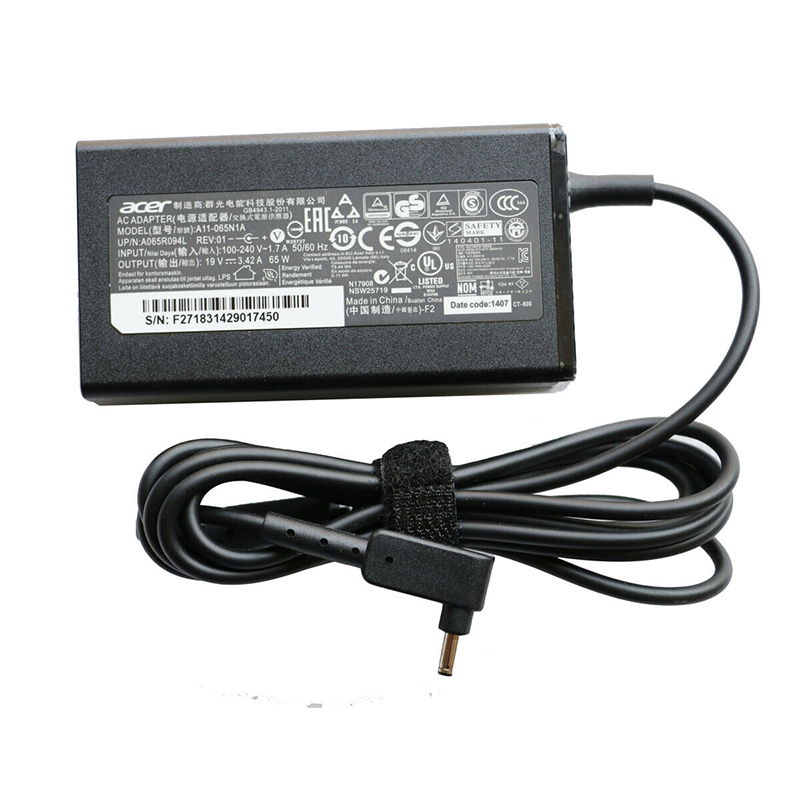 Original 65W AC Adapter Charger For Acer Spin 3 SP314-54N-314V SP314-54N-53BF