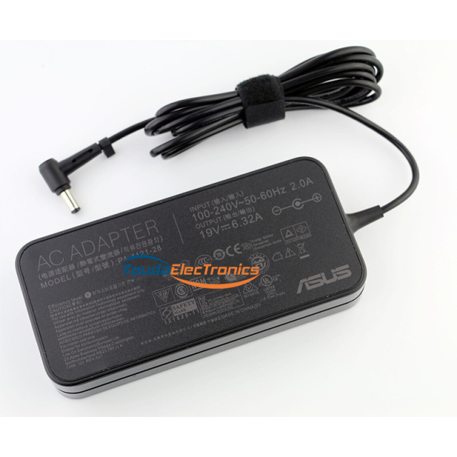 Genuine 6.32A 120W AC Adapter Charger For Asus TUF FX504GE FX504GD FX504GD-ES51
