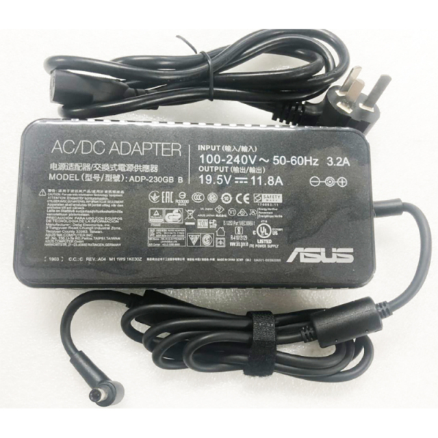 Laptop AC Adapter Power supply ASUS ADP-230GB 230W 19.5V 11.8A 6.0X3.7mm for T440P T540P T550  W540