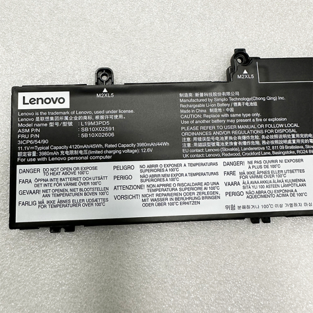 L19C3PD5 L19L3PD5 L19M3PD5 L20L3PD4 Laptop Battery For Lenovo ThinkPad E14 E15 Gen2/3 5B10X02603 SB10X02597 SB10X02591 5B10X0260