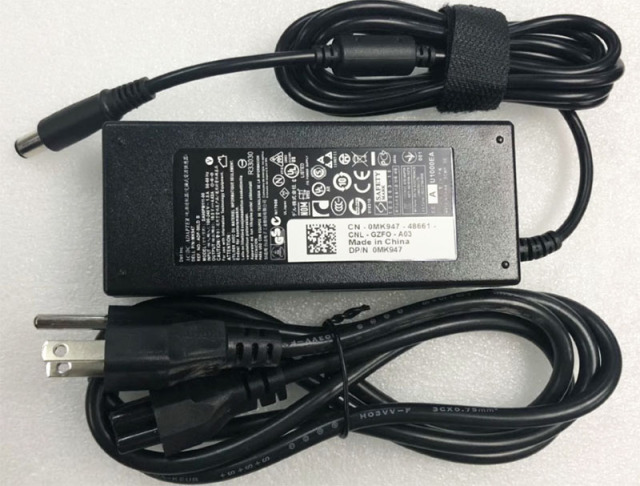Original New 90W 19.5V 4.62A Laptop AC adapter power supply For Dell studio15/16/17 P/N:0MK947 0W6KV