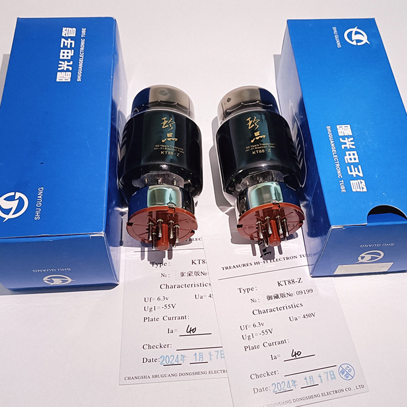KT88-Z Matched Quad – Shuguang KT88 Vacuum Tubes