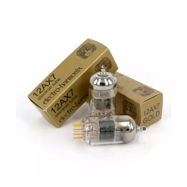 Valve Vacuum Gold plated pin 12AX7EH Electro-Harmonix EH 12AX7 replace ECC83 6N4 5751