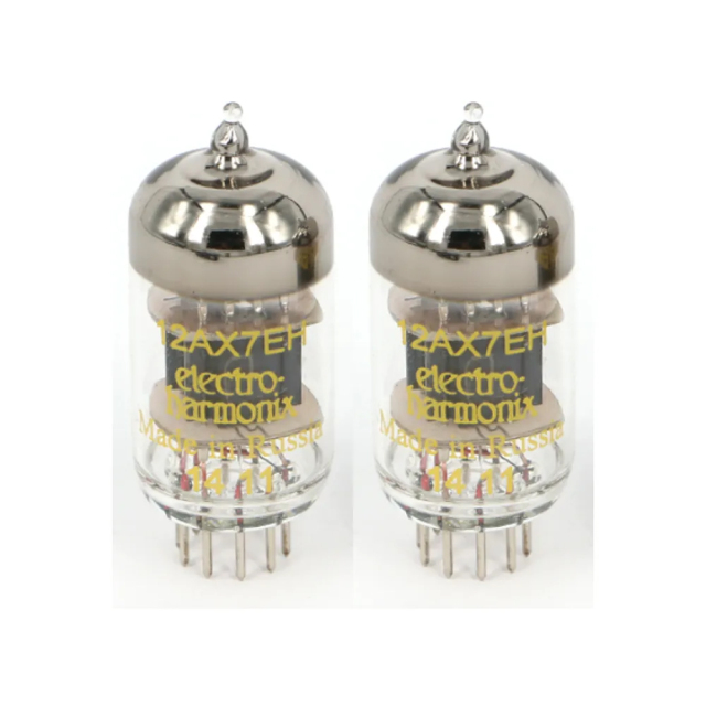 Silver plated pin Audio Valve Vacuum 12AX7EH Electro-Harmonix EH 12AX7 replace ECC83 6N4 5751