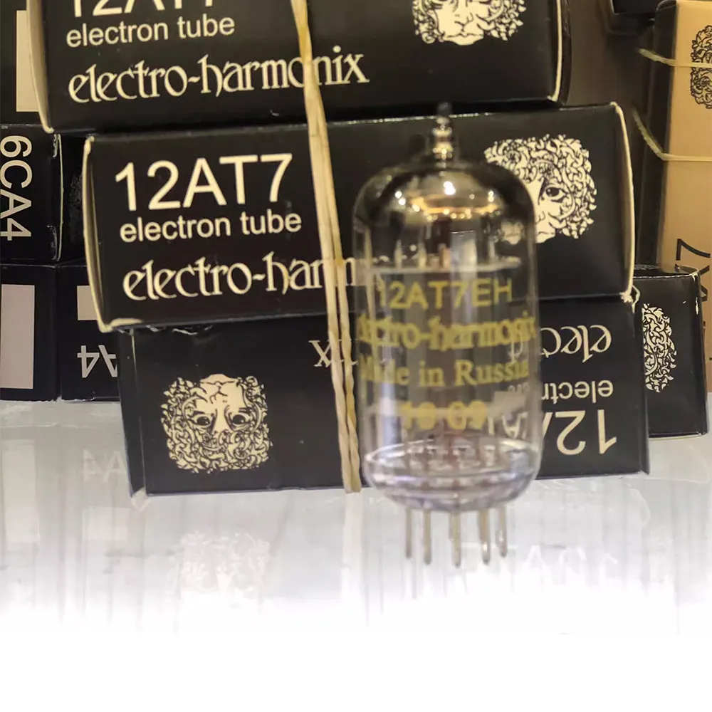 Silver plated pin Audio Valve Vacuum Tube Electro Harmonix EH 12AT7 12AT7EH replace ECC81