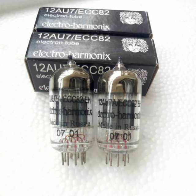 Electro-Harmonix 12AU7EH EH 12AU7 Vacuum tube replace ECC82 Silver plated pin