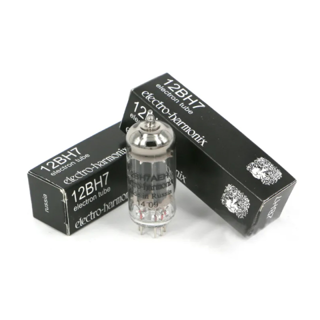 Silver plated pin Audio Valve Vacuum Tube 12BH7EH Electro-Harmonix EH-12BH7 12BH7