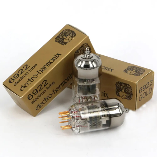 NEW Audio Valve Vacuum Electro-Harmonix  6922EH EH 6922 replace 6N11 6DJ8 ECC88 Gold plated pin