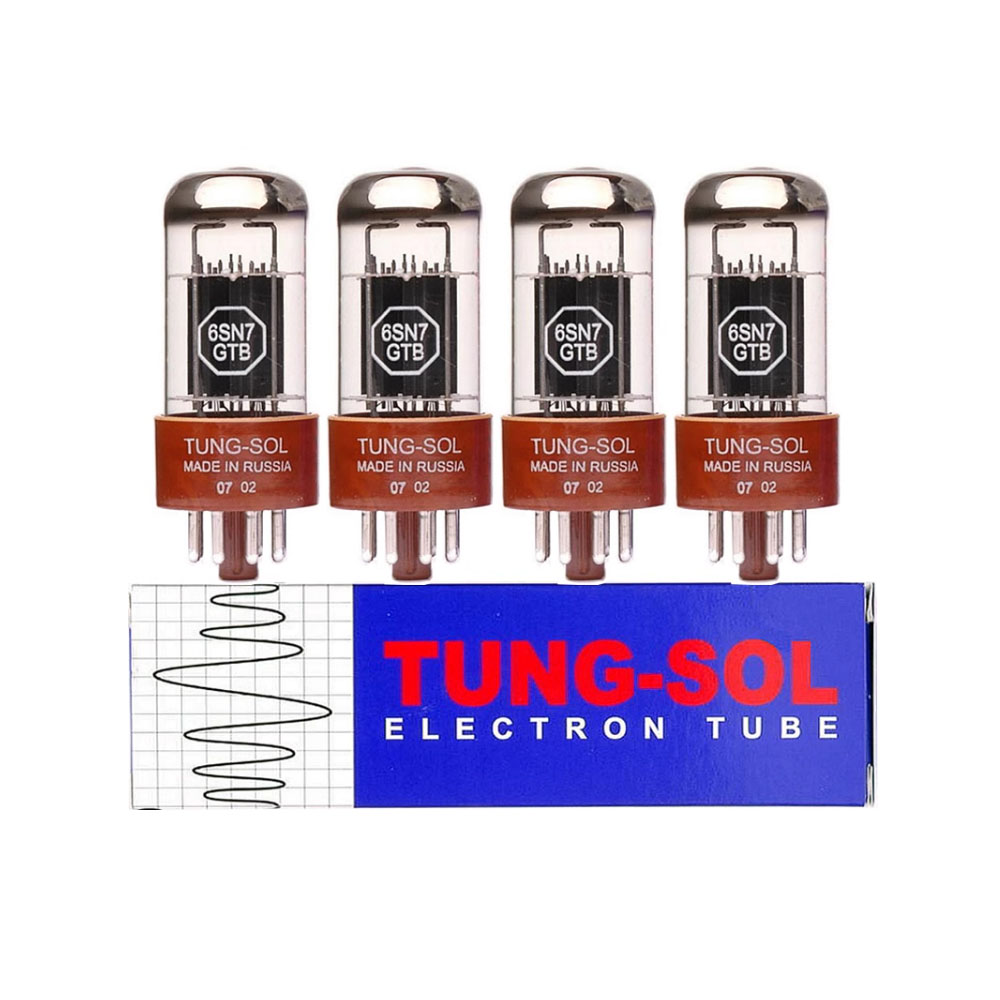 NEW Audio Valve Vacuum Gold plated Russia TUNG-SOL 6SN7 6SN7GTB Replace 6N8P 6H8C CV181