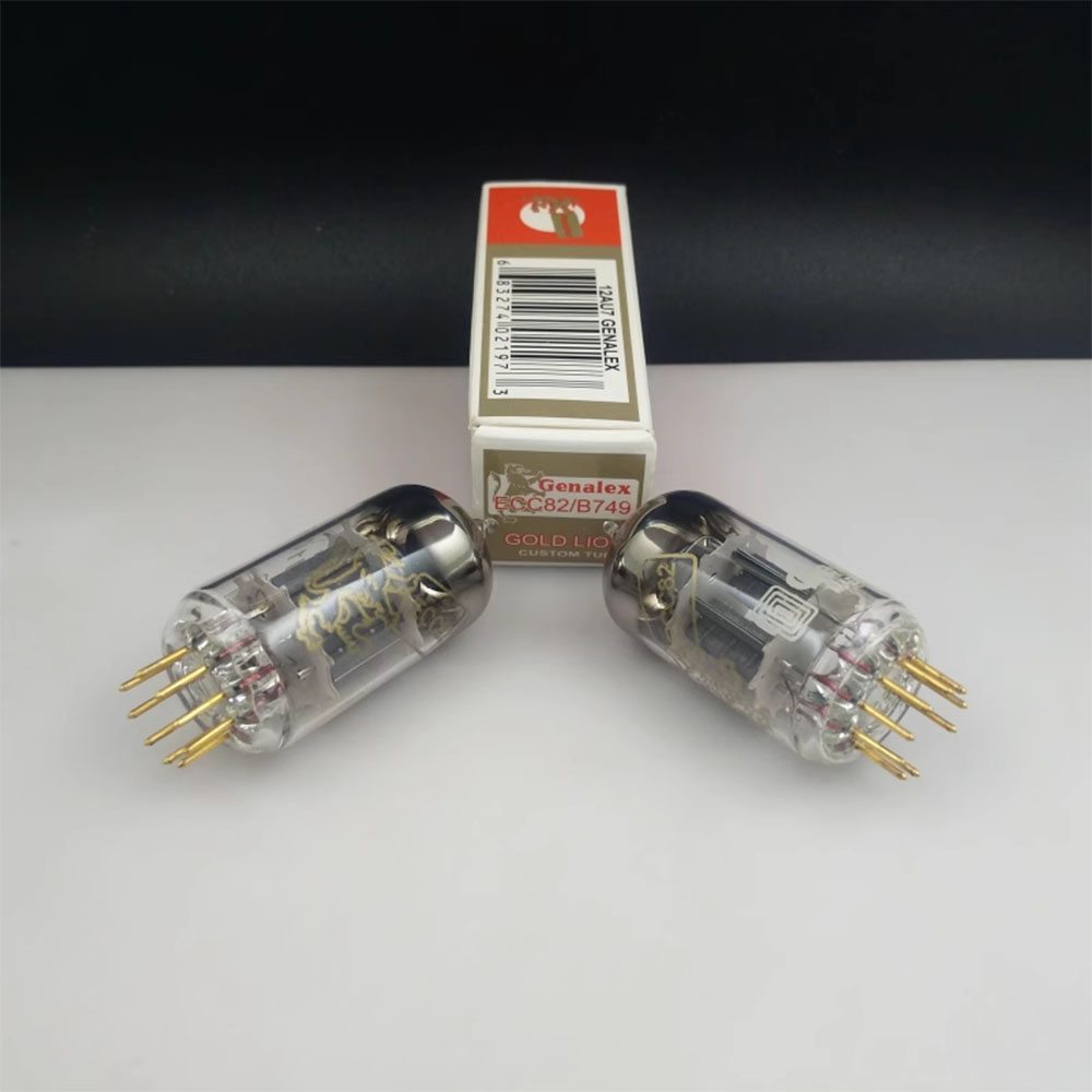 NEW Audio Valve Vacuum Russia Genalex GOLD LION Gold pin ECC82 Replace B749 12AU7 for  tube amplifier