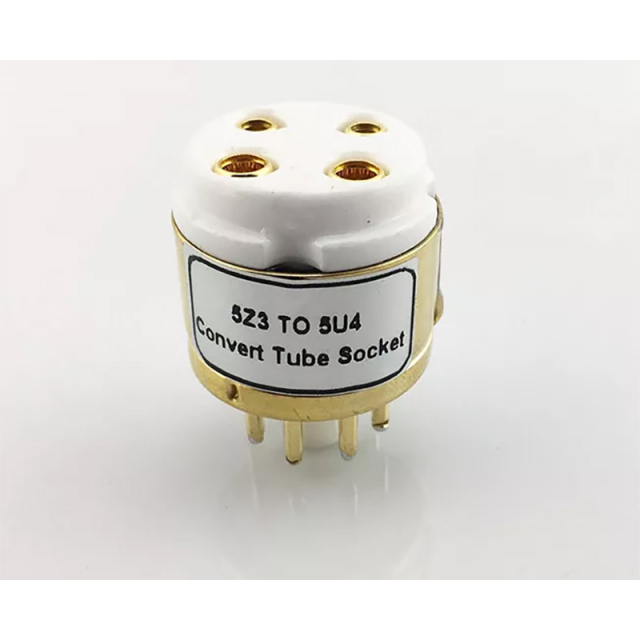 1PC 5Z3 (Top) TO 5U4 5U4G 5Z4 (Bottom) Tube DIY Adapter Socket Converter 5Z3 to 5U4G