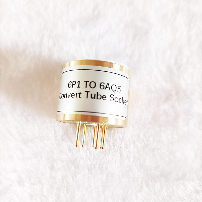 1PC 6P1 TO 6AQ5 DIY HIFI Audio Vacuum Tube Amplifier Convert Socket Adapter