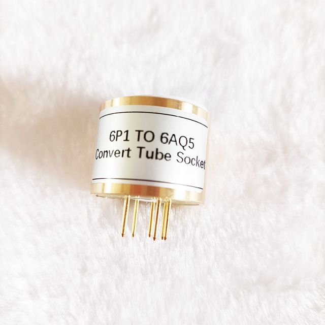 1PC 6P1 TO 6AQ5 DIY HIFI Audio Vacuum Tube Amplifier Convert Socket Adapter