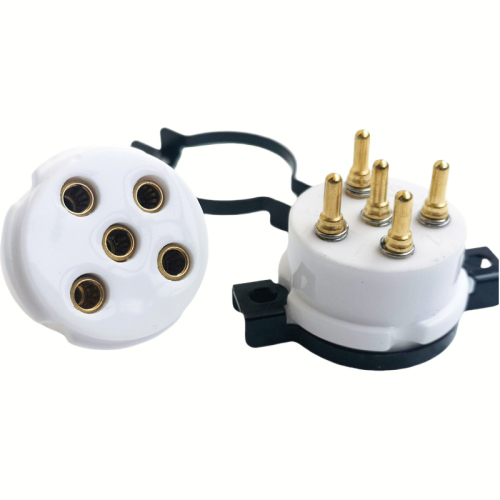 1PC EIZZ 4 pin 4pins Ceramic Vacuum Tube Socket for 300B 2A3 811 274A 101D
