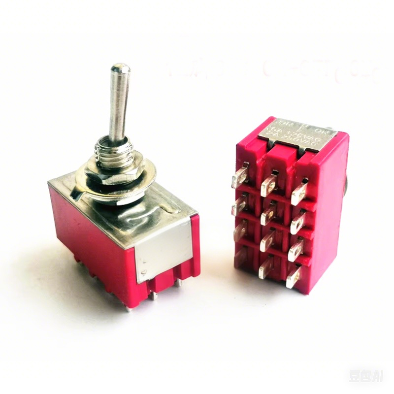 1PC Toggle Switch 12pin 3positions ON-OFF- ON 2A 250V 6A 120VAC