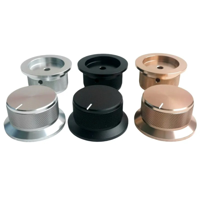50X40X25mm Aluminum AMP volume potentiometer Knob 6.0mm hole Amp Button Knob