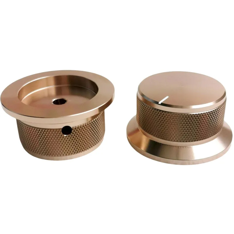 50X40X25mm Aluminum AMP volume potentiometer Knob 6.0mm hole Amp Button Knob