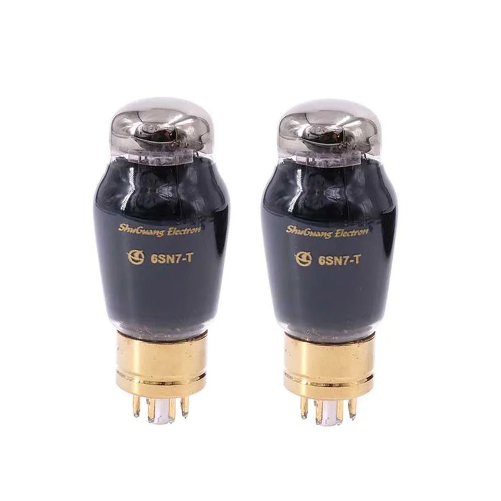 Shuguang 6SN7-T Vacuum Tube - Premium Matched Pair for Hi-Fi & Tube Amplifiers replace 6SN7