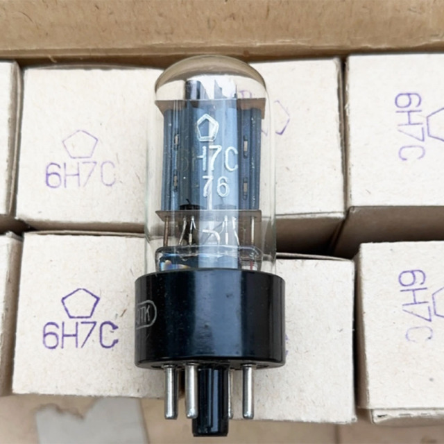 1PC New old stock Soviet 6H7C Vacuum Tube replace 6N7P