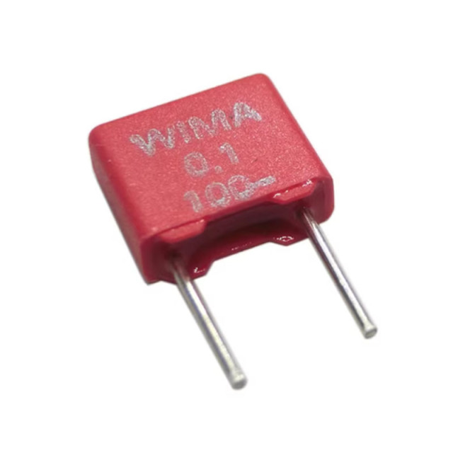 10pcs/lot WIMA MKS2 100V 0.1μF (104/100nF) Film Capacitor – 5% Tolerance