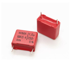 10pcs/lot WIMA MKS4 1μF 250V Audio-Grade Film Capacitor (German Hi-End Quality)