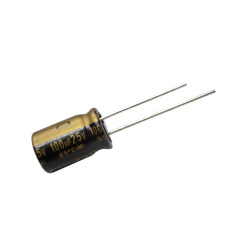 10pcs/lot  Nichicon MUSE KZ 100μF 25V Audio Electrolytic Capacitor