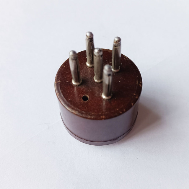 1pc Handmade UX4 to B4 4pin to 5pin Vacuum Tube socket Adapter