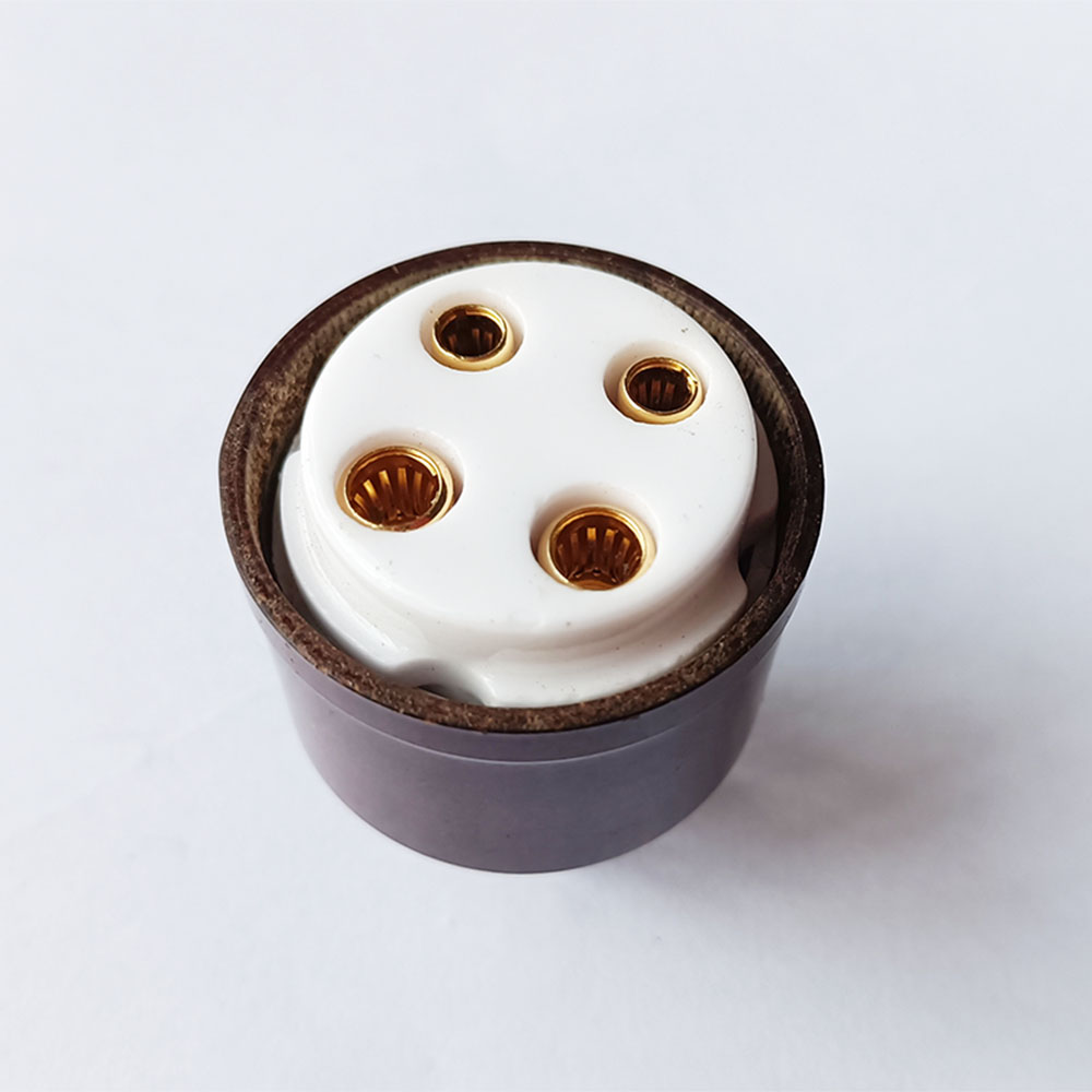 1pc Handmade UX4 to B4 4pin to 5pin Vacuum Tube socket Adapter