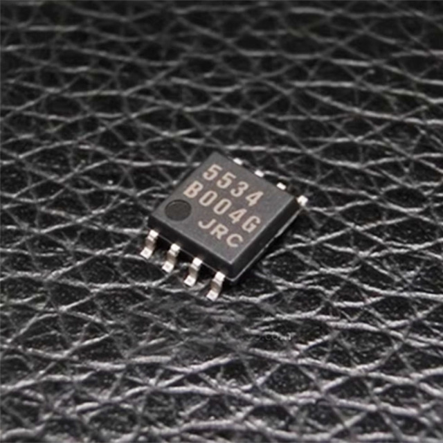 1PC New JRC5534 / NJM5534M Low-Noise Single Op-Amp, SMD DMP-8 for Audio HIFI Diy